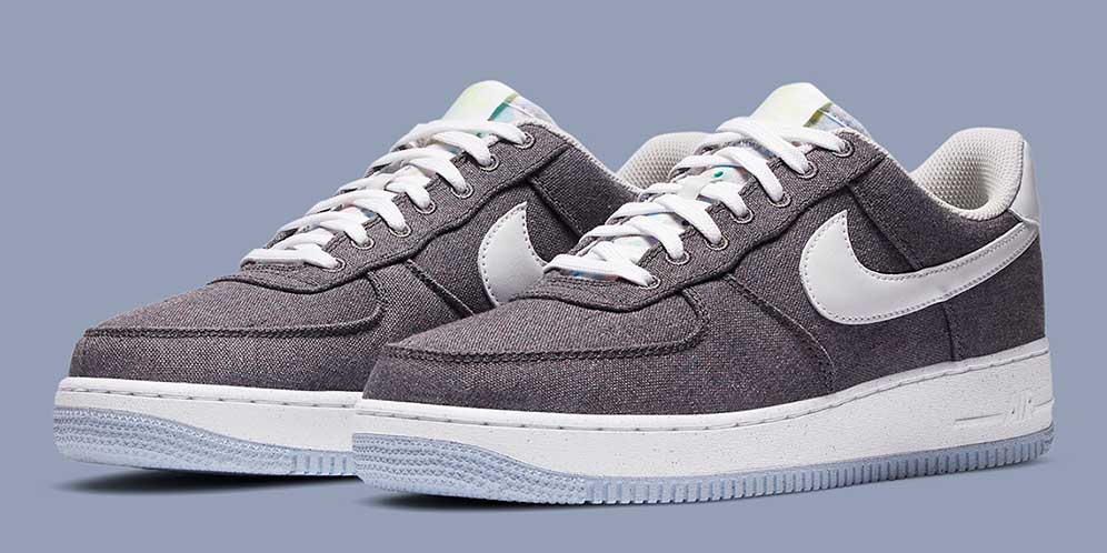 Nike Air Force 1 dari Kain Daur Ulang